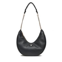 Torebka Guess. Czarne torebki klasyczne damskie Guess, z aplikacjami, bez dodatków. Za 369.99 zł.
