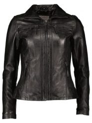 7eleven Skórzana kurtka w kolorze czarnym rozmiar: 46. Czarne kurtki damskie 7eleven, bez wzorów, ze skóry, bez kaptura. Za 613.95 zł.