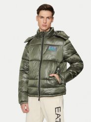 EA7 Emporio Armani Kurtka zimowa 6DPB71 PN2MZ 1846 Zielony Regular Fit. Zielone kurtki męskie EA7 Emporio Armani, na zimę, m, bez wzorów, z syntetyku, bez kaptura. Za 1,519.00 zł.