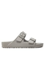 Birkenstock Klapki Arizona EVA 1027592 Szary. Szare klapki damskie Birkenstock, bez wzorów, z syntetyku, bez obcasa. Za 249.99 zł.