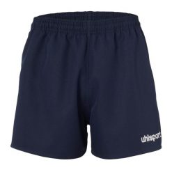 Szorty Uhlsport Rugby. Niebieskie szorty męskie UHLSPORT, bez kołnierzyka. Za 136.50 zł.