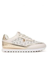 MICHAEL Michael Kors Sneakersy Nova MK04197257 Kremowy. Białe buty sportowe dziewczęce MICHAEL Michael Kors, bez wzorów, ze skóry, bez zapięcia. Za 534.99 zł.