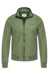 KURTKA WRANGLER BOB THE BOMBER OLIVINE W4704YSFR 112128985. Zielone kurtki męskie Wrangler, m, bez wzorów, militarne, bez kaptura. W wyprzedaży za 149.99 zł.