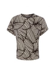 Opus Koszulka - Soprinti Kobiety Bawełna (100%) brązowy, 38. Brązowe t-shirty damskie Opus, bez wzorów, z bawełny, bez kołnierzyka. Za 149.95 zł.