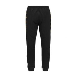 Spodnie dresowe Kappa Gaudo. Czarne spodnie dresowe męskie Kappa, bez wzorów, z dresówki. Za 244.00 zł.