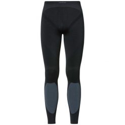 Spodnie termoaktywne narciarskie męskie Odlo EVOLUTION Warm, leggins. Czarne bielizna termoaktywna męska Odlo, m, bez wzorów. W wyprzedaży za 112.48 zł.