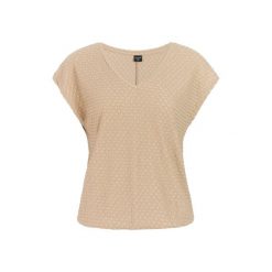 Koszulka damska Protest Nele. Brązowe t-shirty damskie Protest, l, bez wzorów, z materiału, bez kołnierzyka. Za 256.00 zł.