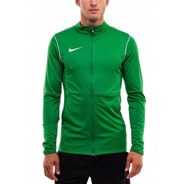 Bluza Męska Rozpinana Nike Dri-FIT Park 20 Sportowa bez Kaptura roz. XL. Zielone bluzy sportowe męskie Nike, bez wzorów, sportowe, bez kołnierzyka, bez ramiączek. Za 113.99 zł.