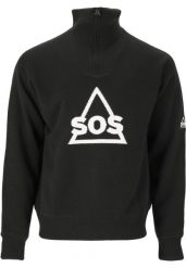 Bluza z włókna sztucznego przeciwwiatrowa SOS Tignes Uni. Białe bluzy bez kaptura męskie SOS, s, z materiału. Za 662.00 zł.