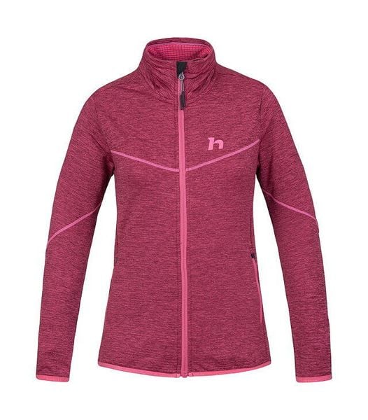Damska bluza dresowa Hannah Dagnys. Czerwone bluzy sportowe damskie Hannah, s, bez wzorów, z dresówki, bez ramiączek, długie, bez kaptura. Za 410.50 zł.