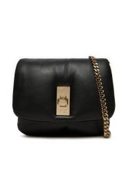 Tommy Hilfiger Torebka AW0AW16880 Czarny. Czarne torebki klasyczne damskie Tommy Hilfiger, bez wzorów, ze skóry, wizytowe, bez kołnierzyka, bez ramiączek. Za 479.99 zł.