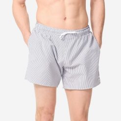 Spodenki surfingowe męskie Olaian 100 15" teksturowane. Kąpielówki męskie OLAIAN, m, bez wzorów, z materiału. Za 59.99 zł.