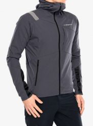Kurtka softshell męska La Sportiva Aequilibrium Speed Jacket. Szare kurtki softshell damskie La Sportiva, m, bez wzorów, z materiału, bez kaptura. Za 788.69 zł.