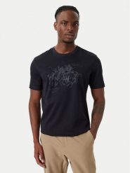 Beverly Hills Polo Club T-Shirt P-SS26M-TS101 Granatowy Regular Fit. Niebieskie koszulki polo męskie Beverly Hills Polo Club, m, bez wzorów, z bawełny, bez ramiączek. Za 96.99 zł.