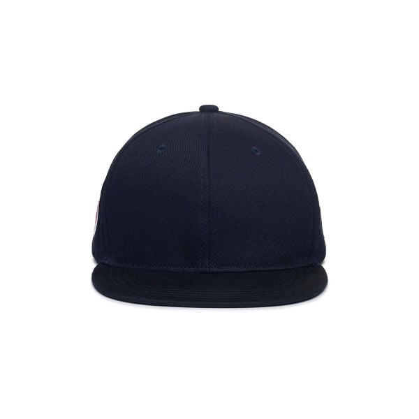 Czapka typu snapback Kappa Woraz FFS. Niebieskie czapki męskie Kappa, bez wzorów. Za 195.00 zł.
