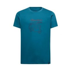T-shirt La Sportiva Ape. Niebieskie t-shirty męskie La Sportiva, xl, bez wzorów, z bawełny, bez kołnierzyka. Za 194.00 zł.