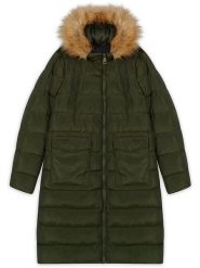 Northwood Płaszcz pikowany "Olten" w kolorze khaki rozmiar: L. Brązowe płaszcze damskie Northwood, l, bez wzorów. Za 238.84 zł.