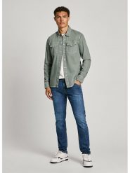 Pepe Jeans Dżinsy - Tapered fit - w kolorze niebieskim rozmiar: W36/L34. Niebieskie jeansy męskie Pepe Jeans. Za 171.28 zł.