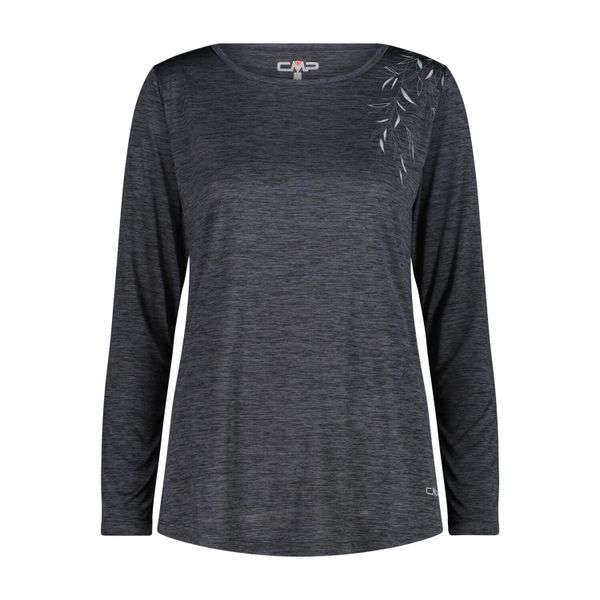 Damska koszulka z długim rękawem CMP. Czerwone t-shirty damskie CMP, xl, bez wzorów, z jersey, bez kołnierzyka. Za 187.00 zł.