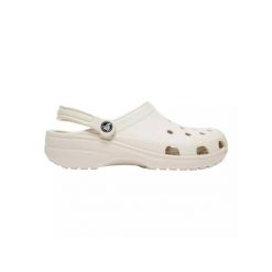 Klapki dla dorosłych Crocs Classic. Brązowe klapki damskie Crocs, bez wzorów, z materiału, bez obcasa. Za 267.00 zł.