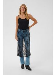 Kaffe Sukienka w kolorze czarnym rozmiar: 38. Czarne sukienki damskie Kaffe, na co dzień, bez wzorów, z koronki, bez kołnierzyka, bez ramiączek, midi, proste. Za 104.99 zł.