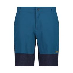 Bermudy turystyczne CMP Stretch. Niebieskie szorty męskie CMP, bez wzorów. Za 275.70 zł.