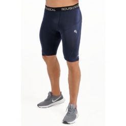 Spodenki fitness męskie Rough Radical Tight Shorts. Niebieskie szorty męskie ROUGH RADICAL, bez wzorów, sportowe. W wyprzedaży za 69.95 zł.