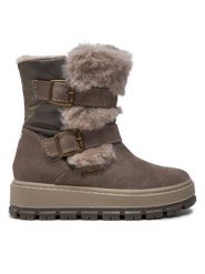 Primigi Kozaki 6869800 M GORE-TEX Beżowy. Brązowe kozaki dziewczęce Primigi, bez wzorów, z gore-texu, bez obcasa. Za 459.99 zł.