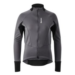 Kurtka softshell damska Gonso. Szare kurtki damskie Gonso, bez wzorów, z materiału, bez kaptura. Za 666.00 zł.