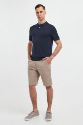 Bermudy męskie Rudo-D JOOP! JEANS. Brązowe szorty męskie Joop! Jeans, bez wzorów, z jeansu. Za 419.00 zł.