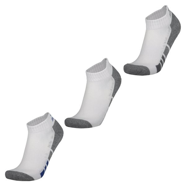 Skarpetki sportowe męskie 3pk Mens 1/2 Terry Q-White Socks. Białe skarpetki męskie Skechers, bez wzorów, z materiału. Za 59.99 zł.