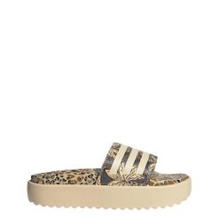 Klapki Adilette Platform. Czarne klapki damskie Adidas, bez wzorów, bez obcasa. Za 279.00 zł.