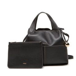 Torebka Furla. Czarne torebki klasyczne damskie Furla, bez wzorów, bez dodatków. Za 1,739.00 zł.