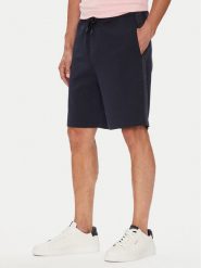 Gant Szorty sportowe 2825122T Granatowy Regular Fit. Niebieskie szorty męskie Gant, m, z bawełny. Za 269.99 zł.