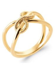 L'Atélier Précieux Pozłacany pierścionek rozmiar: 50. Żółte pierścionki damskie L'Atélier Précieux, pozłacane. Za 113.99 zł.