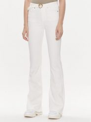 Pinko Jeansy Flora 100166 A1JM Biały Regular Fit. Białe jeansy damskie Pinko. Za 599.99 zł.