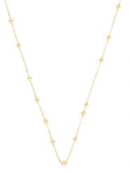 DIAMOND & CO Złoty naszyjnik "Chaine" z elementami ozdobnymi - dł. 50 cm rozmiar: onesize. Żółte naszyjniki damskie Diamond & Co, złote. Za 1,117.50 zł.