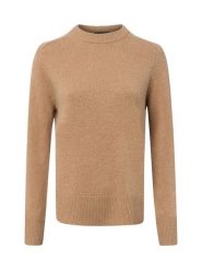 Franco Callegari Sweter z dzianiny merino Kobiety drobna dzianina brązowy, XXL. Brązowe swetry klasyczne damskie Franco Callegari, xxl, z dzianiny, bez kołnierzyka. Za 299.95 zł.
