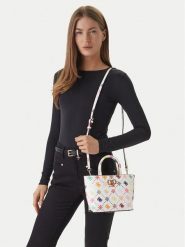 Guess Torebka HWGM99 28750 Biały. Białe torebki klasyczne damskie Guess, z aplikacjami, ze skóry, bez dodatków. Za 659.99 zł.