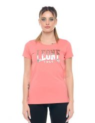 Koszulka z bawełna na co dzień na siłownię. Czerwone t-shirty damskie LEONE 1947 APPAREL, xs, bez wzorów, z bawełny, bez kołnierzyka. Za 84.16 zł.