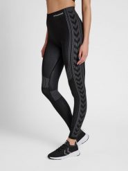 Damskie legginsy ze średnim stanem Hummel Shaping. Czarne legginsy damskie HUMMEL, na wiosnę, xs, bez wzorów, z dzianiny, na fitness i siłownię. Za 168.00 zł.