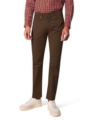 Pierre Cardin Spodnie w kolorze brązowym rozmiar: W36/L32. Brązowe spodnie materiałowe męskie Pierre Cardin, z aplikacjami, z materiału, klasyczne. Za 144.58 zł.
