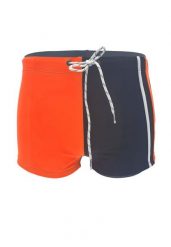 Beco Beactive bokserki kąpielowe pomarańczowo-czarne. Białe kąpielówki męskie Beco, m, bez wzorów, z elastanu, na fitness i siłownię. Za 239.99 zł.