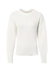 Liu Jo Collection Sweter z domieszką wełny Kobiety Sztuczne włókno biały, L. Białe swetry klasyczne damskie Liu Jo Collection, l, z wełny, bez kołnierzyka. Za 649.95 zł.