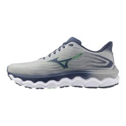 Buty do biegania Mizuno Wave Horizon 8. Niebieskie obuwie do biegania damskie Mizuno, mizuno wave. Za 764.00 zł.