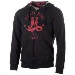 Bluza z kapturem Metal Boxe M. Czarne bluzy z kapturem męskie METAL BOXE, l, z bawełny. Za 285.00 zł.