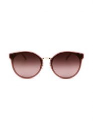 Swarovski Damskie okulary przeciwsłoneczne w kolorze złoto-jasnoróżowo-brązowym rozmiar: 64. Brązowe okulary przeciwsłoneczne damskie Swarovski. Za 311.85 zł.