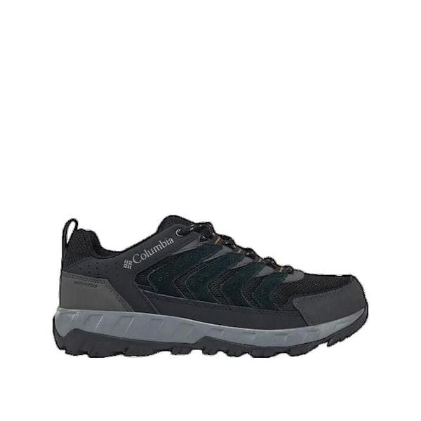 Buty trekkingowe Columbia Strata Trail™ Czarny. Czarne buty trekkingowe męskie Columbia, ze skóry, bez zapięcia, trekkingowe. Za 400.85 zł.