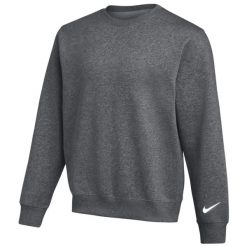 Bluza dresowa sportowa męska Park 26 Fleece Crew Swoosh. Szare bluzy bez kaptura męskie Nike, m, z bawełny. Za 189.99 zł.