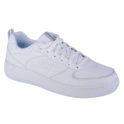 Buty sportowe Sneakersy damskie, Skechers Sport Court 92 - Illustrious. Białe buty sportowe na co dzień damskie Skechers, bez wzorów, z materiału, trekkingowe, Skechers Sport. Za 329.99 zł.